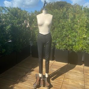 L’Agence Leather Pants